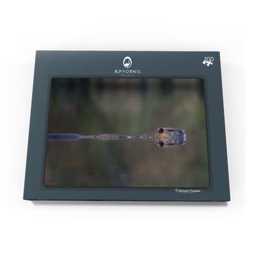 Darstellung des Puzzle Motivs Coypu 100 Puzzle Schachtel Ansicht3