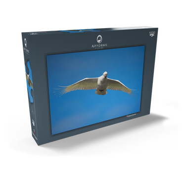 Darstellung des Puzzle Motivs Sulphur-crested Cockatoo 1000 Puzzle Schachtel Ansicht2