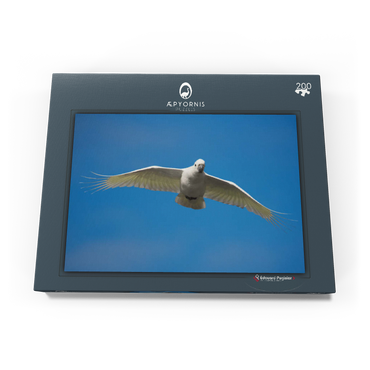 Darstellung des Puzzle Motivs Sulphur-crested Cockatoo 200 Puzzle Schachtel Ansicht3
