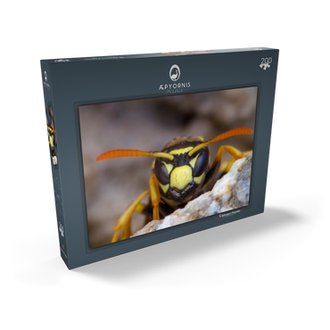 Darstellung des Puzzle Motivs European paper wasp 200 Puzzle Schachtel Ansicht2