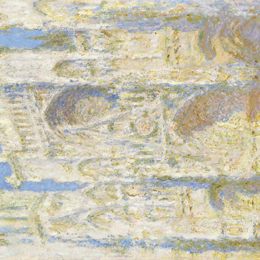 Darstellung des Puzzle Motivs Rouen Cathedral, West Façade, Sunlight (1894) by Claude Monet 100 Puzzle 3D Modell