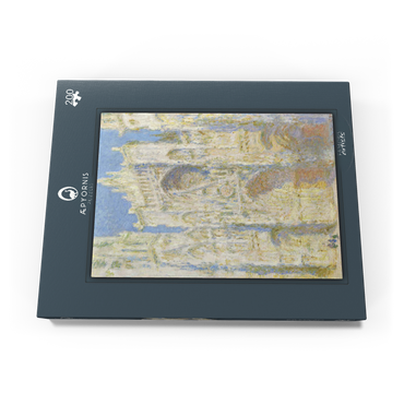 Darstellung des Puzzle Motivs Rouen Cathedral, West Façade, Sunlight (1894) by Claude Monet 200 Puzzle Schachtel Ansicht3