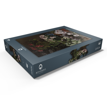 Darstellung des Puzzle Motivs Spring Flowers (1864) by Claude Monet 500 Puzzle Schachtel Ansicht1