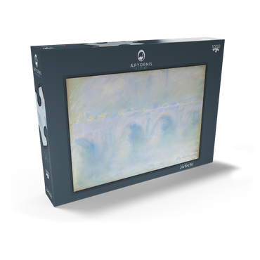 Darstellung des Puzzle Motivs Waterloo Bridge (1901) by Claude Monet 1000 Puzzle Schachtel Ansicht2