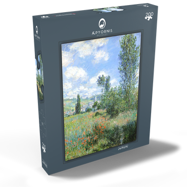 Darstellung des Puzzle Motivs View of Vétheuil (1880) by Claude Monet 200 Puzzle Schachtel Ansicht2