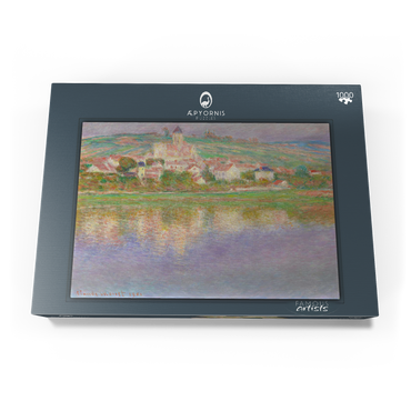 Darstellung des Puzzle Motivs Vétheuil (1901) by Claude Monet 1000 Puzzle Schachtel Ansicht3