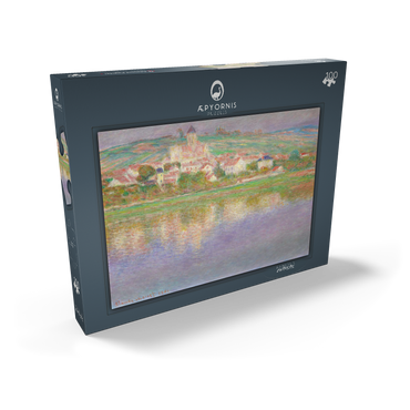 Darstellung des Puzzle Motivs Vétheuil (1901) by Claude Monet 100 Puzzle Schachtel Ansicht2