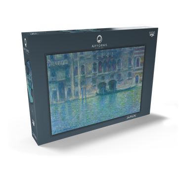 Darstellung des Puzzle Motivs Palazzo da Mula, Venice (1908) by Claude Monet 1000 Puzzle Schachtel Ansicht2