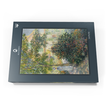 Darstellung des Puzzle Motivs Camille Monet in the Garden at Argenteuil (1876) by Claude Monet 1000 Puzzle Schachtel Ansicht3