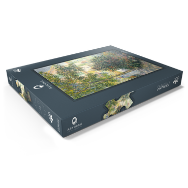 Darstellung des Puzzle Motivs Camille Monet in the Garden at Argenteuil (1876) by Claude Monet 100 Puzzle Schachtel Ansicht1