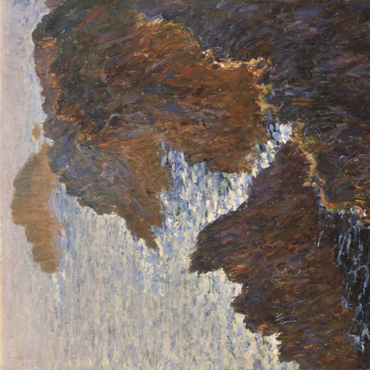 Darstellung des Puzzle Motivs Claude Monet's Rocks at Belle-Isle, Port-Domois (1886) 200 Puzzle 3D Modell