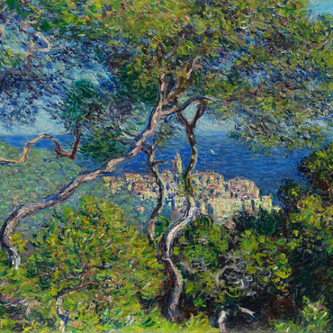 Darstellung des Puzzle Motivs Bordighera (1884) by Claude Monet 1000 Puzzle 3D Modell