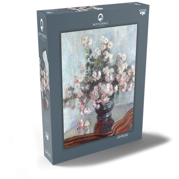 Darstellung des Puzzle Motivs Chrysanthemums (1882) by Claude Monet 1000 Puzzle Schachtel Ansicht2