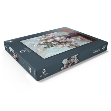 Darstellung des Puzzle Motivs Chrysanthemums (1882) by Claude Monet 100 Puzzle Schachtel Ansicht1