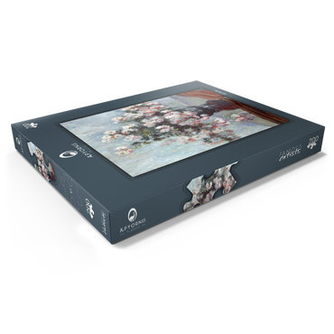 Darstellung des Puzzle Motivs Chrysanthemums (1882) by Claude Monet 200 Puzzle Schachtel Ansicht1