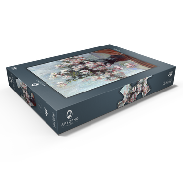 Darstellung des Puzzle Motivs Chrysanthemums (1882) by Claude Monet 500 Puzzle Schachtel Ansicht1