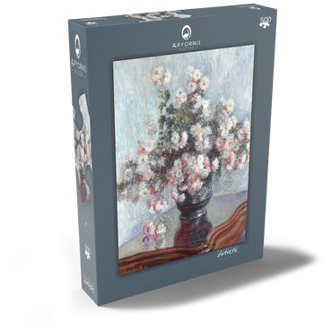 Darstellung des Puzzle Motivs Chrysanthemums (1882) by Claude Monet 500 Puzzle Schachtel Ansicht2