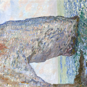 Darstellung des Puzzle Motivs The Manneporte near Étretat (1886) by Claude Monet 100 Puzzle 3D Modell
