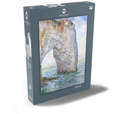Darstellung des Puzzle Motivs The Manneporte near Étretat (1886) by Claude Monet 500 Puzzle Schachtel Ansicht2