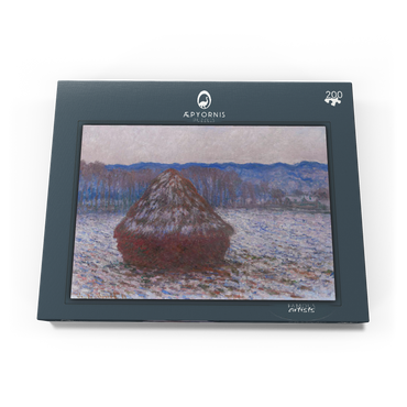 Darstellung des Puzzle Motivs Haystacks (18901891) by Claude Monet 200 Puzzle Schachtel Ansicht3