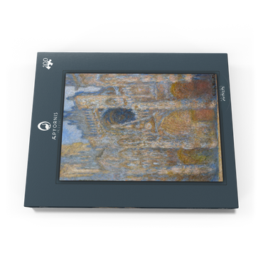 Darstellung des Puzzle Motivs Claude Monet's Rouen Cathedral, the Façade in Sunlight (ca. 1892–1894) 100 Puzzle Schachtel Ansicht3