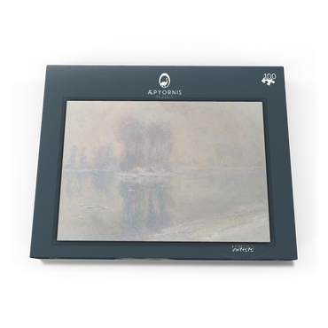 Darstellung des Puzzle Motivs Ice Floes (1893) by Claude Monet 100 Puzzle Schachtel Ansicht3