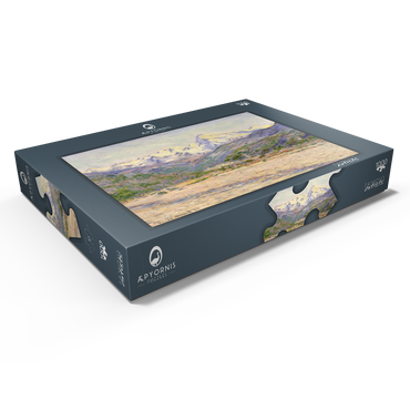 Darstellung des Puzzle Motivs The Valley of the Nervia (1884) by Claude Monet 1000 Puzzle Schachtel Ansicht1