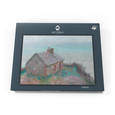 Darstellung des Puzzle Motivs The Customs House at Varengeville (1897) by Claude Monet 100 Puzzle Schachtel Ansicht3
