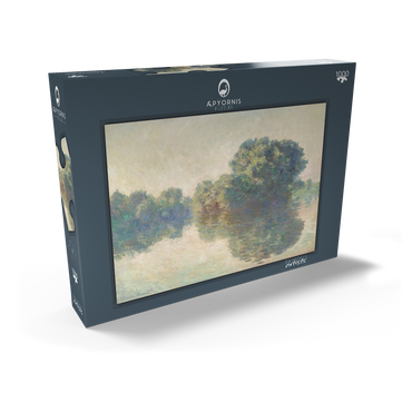 Darstellung des Puzzle Motivs The Seine at Giverny (1897) by Claude Monet 1000 Puzzle Schachtel Ansicht2