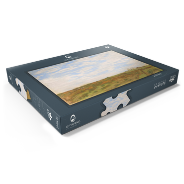Darstellung des Puzzle Motivs Landscape (1864–1866) by Claude Monet 200 Puzzle Schachtel Ansicht1