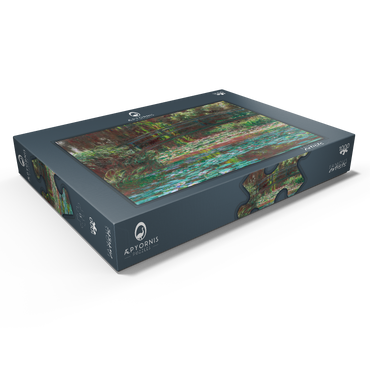 Darstellung des Puzzle Motivs Water Lily Pond (1900) by Claude Monet 1000 Puzzle Schachtel Ansicht1