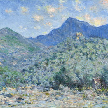 Darstellung des Puzzle Motivs Claude Monet's Valle Buona, Near Bordighera (1884) 1000 Puzzle 3D Modell
