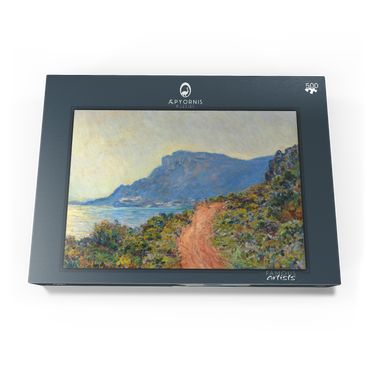 Darstellung des Puzzle Motivs La Corniche near Monaco (1884) by Claude Monet 500 Puzzle Schachtel Ansicht3