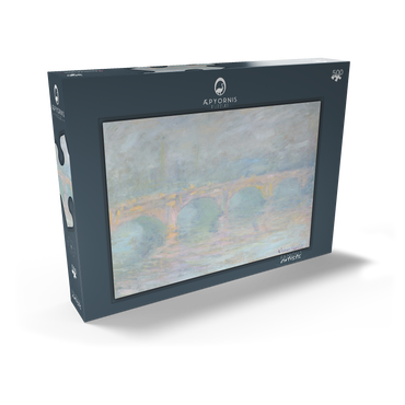 Darstellung des Puzzle Motivs Waterloo Bridge, London, at Sunset (1901) by Claude Monet 500 Puzzle Schachtel Ansicht2