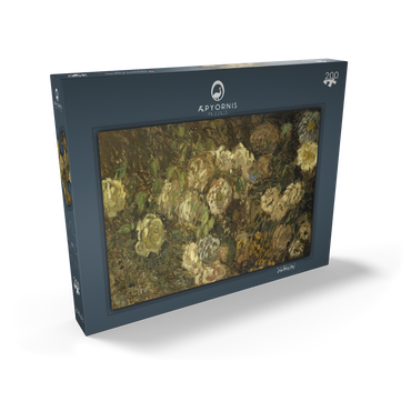 Darstellung des Puzzle Motivs Bloemen (1860–1912) by Claude Monet 200 Puzzle Schachtel Ansicht2