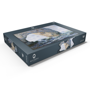Darstellung des Puzzle Motivs The Manneporte (Étretat) (1883) by Claude Monet 1000 Puzzle Schachtel Ansicht1