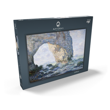 Darstellung des Puzzle Motivs The Manneporte (Étretat) (1883) by Claude Monet 200 Puzzle Schachtel Ansicht2