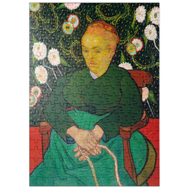 Darstellung des Puzzle Motivs puzzleplate The Berceuse, Woman Rocking a Cradle (1889) by Vincent van Gogh 200 Puzzle