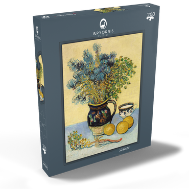 Darstellung des Puzzle Motivs Still Life (Nature morte) (1888) by Vincent van Gogh 200 Puzzle Schachtel Ansicht2