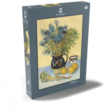 Darstellung des Puzzle Motivs Still Life (Nature morte) (1888) by Vincent van Gogh 500 Puzzle Schachtel Ansicht2