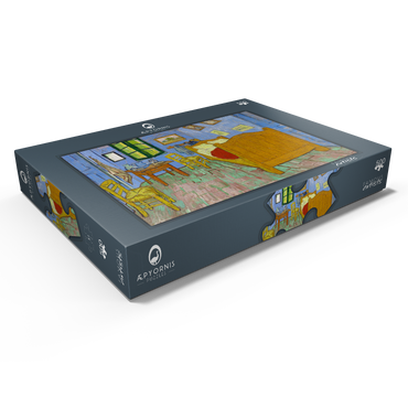Darstellung des Puzzle Motivs The Bedroom (1889) by Vincent van Gogh 500 Puzzle Schachtel Ansicht1