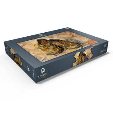 Darstellung des Puzzle Motivs Shoes (1888) by Vincent van Gogh 1000 Puzzle Schachtel Ansicht1
