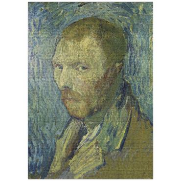 Darstellung des Puzzle Motivs puzzleplate Vincent van Gogh's Self-Portrait (1889) 1000 Puzzle