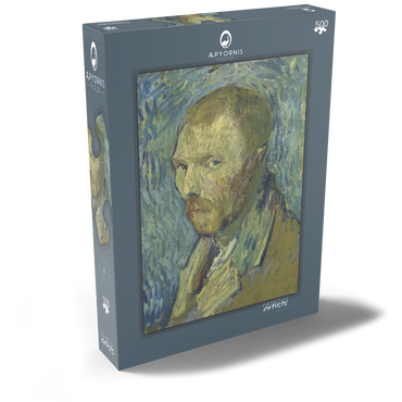 Darstellung des Puzzle Motivs Vincent van Gogh's Self-Portrait (1889) 500 Puzzle Schachtel Ansicht2