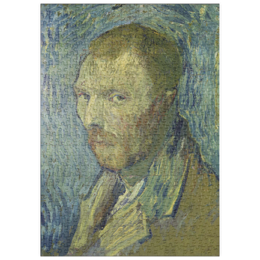 Darstellung des Puzzle Motivs puzzleplate Vincent van Gogh's Self-Portrait (1889) 500 Puzzle
