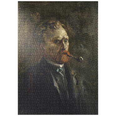 Darstellung des Puzzle Motivs puzzleplate Vincent van Gogh's Self-Portrait (1886) 1000 Puzzle