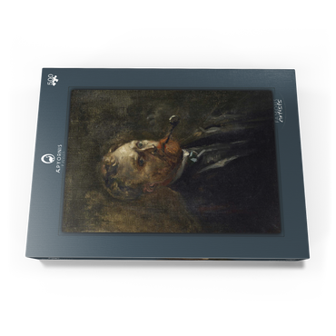 Darstellung des Puzzle Motivs Vincent van Gogh's Self-Portrait (1886) 500 Puzzle Schachtel Ansicht3