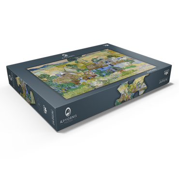 Darstellung des Puzzle Motivs Vincent van Gogh's Farms near Auvers (1890) 1000 Puzzle Schachtel Ansicht1