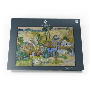 Darstellung des Puzzle Motivs Vincent van Gogh's Farms near Auvers (1890) 1000 Puzzle Schachtel Ansicht3