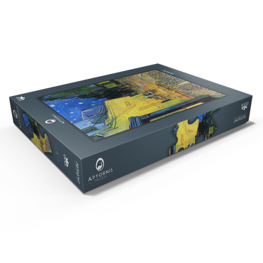 Darstellung des Puzzle Motivs Vincent van Gogh's Café Terrace at Night (1888) 1000 Puzzle Schachtel Ansicht1